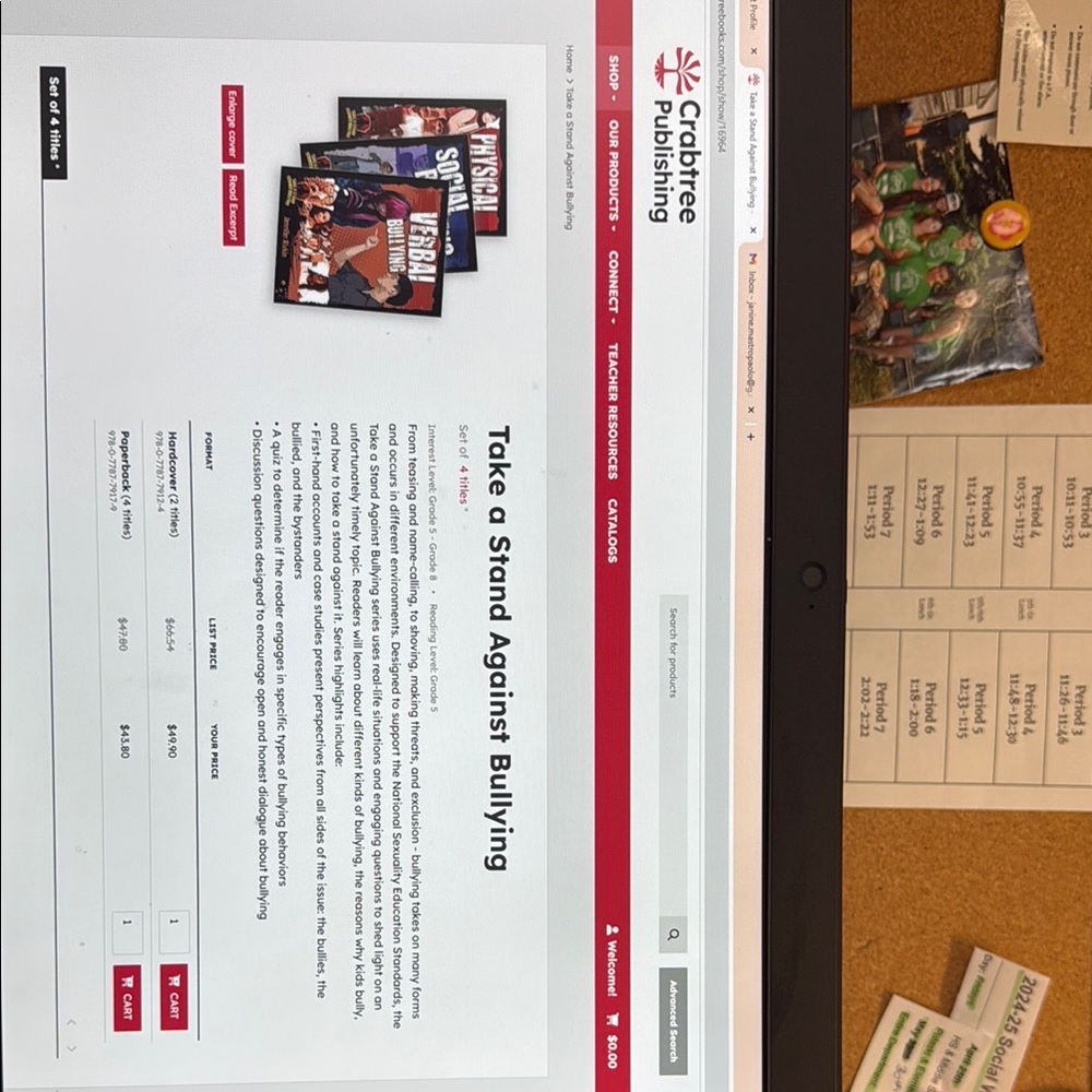 Set of Anti-Bullying Educational Books - Picture 5 of 5